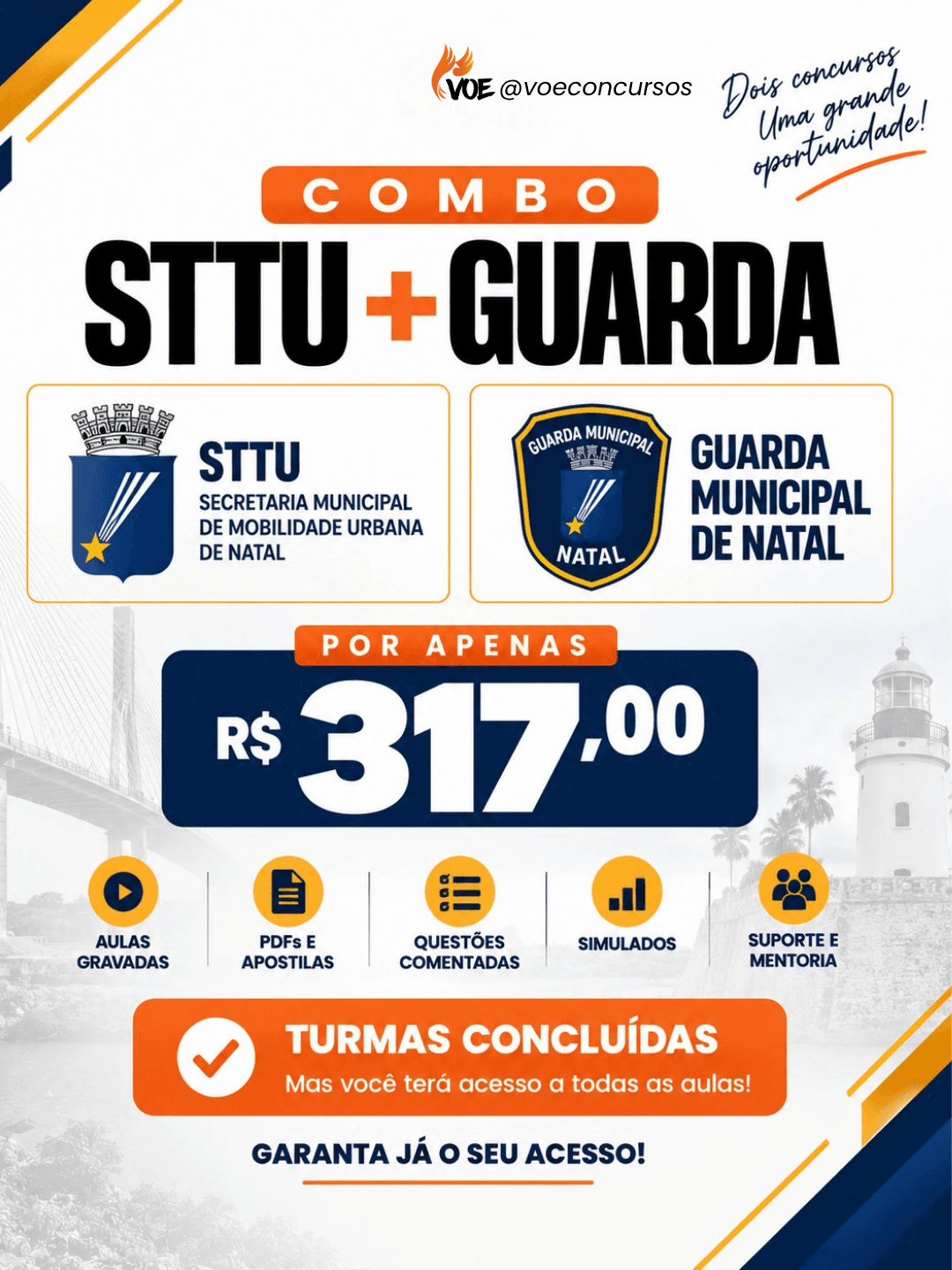 Combo: STTU + Guarda Municipal de Natal