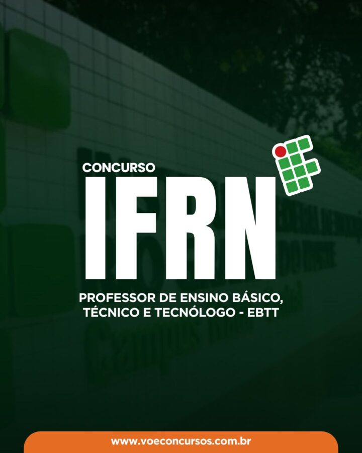 Turma IFRN: Professor de Ensino Básico, Técnico e Tecnológico