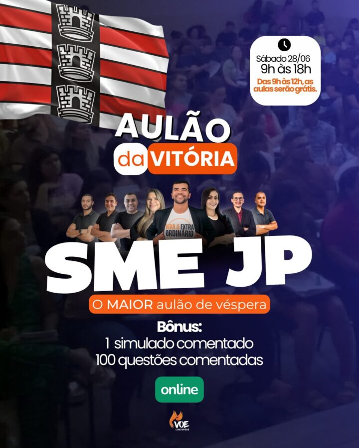 Aulão da Vitória SME JP